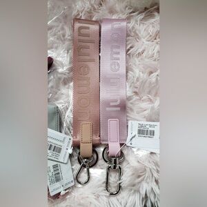 Lululemon Peach Keychain